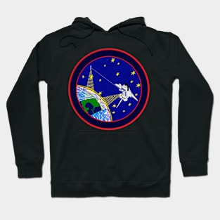 Black Panther Art - NASA Space Badge 141 Hoodie